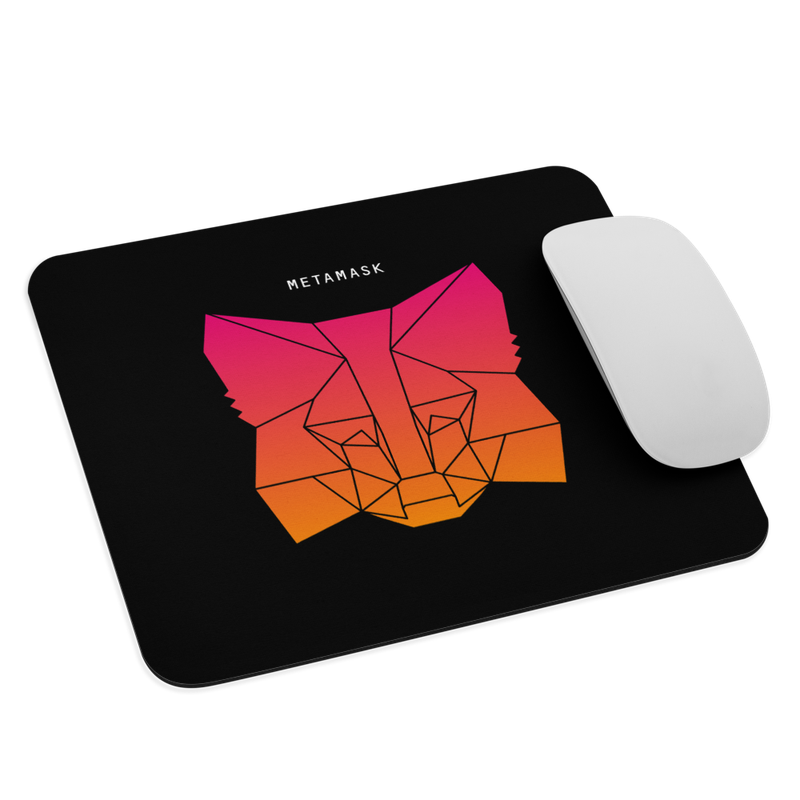 mouse pad white front 6232748a0539b - MetaMask Fox Gradient Mouse Pad