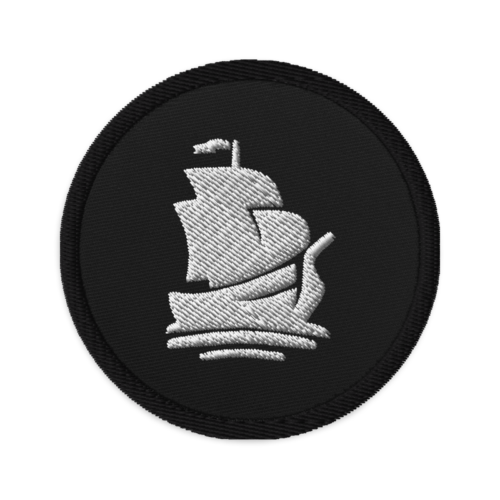 Pirate Chain Embroidered Patch