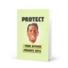 Protect Your Bitcoin Private Keys Greeting Card