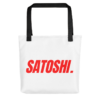 Satoshi (RED) Tote Bag