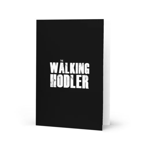 The Walking Hodler Greeting Card