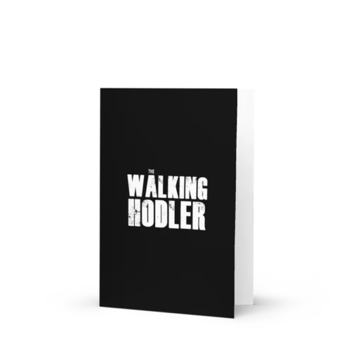 The Walking Hodler Greeting Card