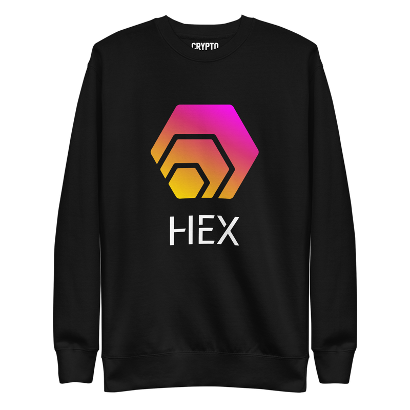 unisex fleece pullover black front 6231f911b5de5 - HEX Sweatshirt