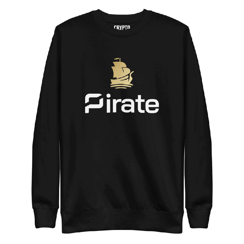 unisex fleece pullover black front 62325a018c586 - Pirate Chain Sweatshirt