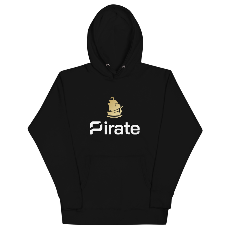unisex premium hoodie black front 6232505b50fa5 - Pirate Chain Logo Hoodie