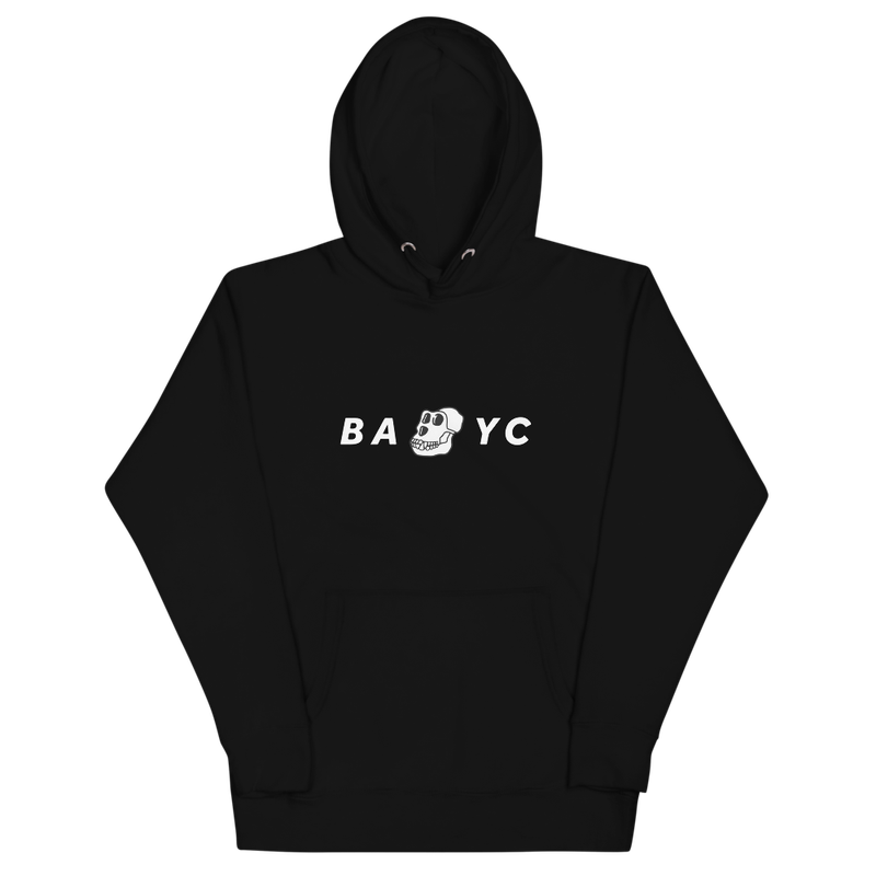 unisex premium hoodie black front 623d0cf072c96 - BAYC Logo Hoodie