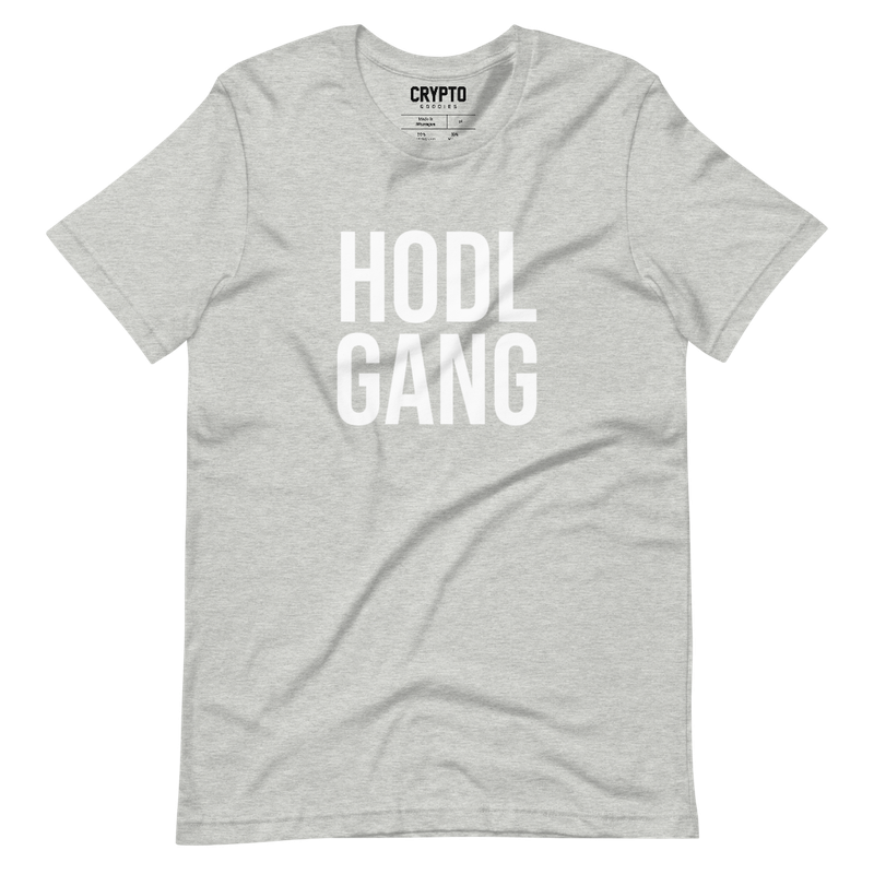 unisex staple t shirt athletic heather front 622d084f9e82c - HODL GANG T-Shirt