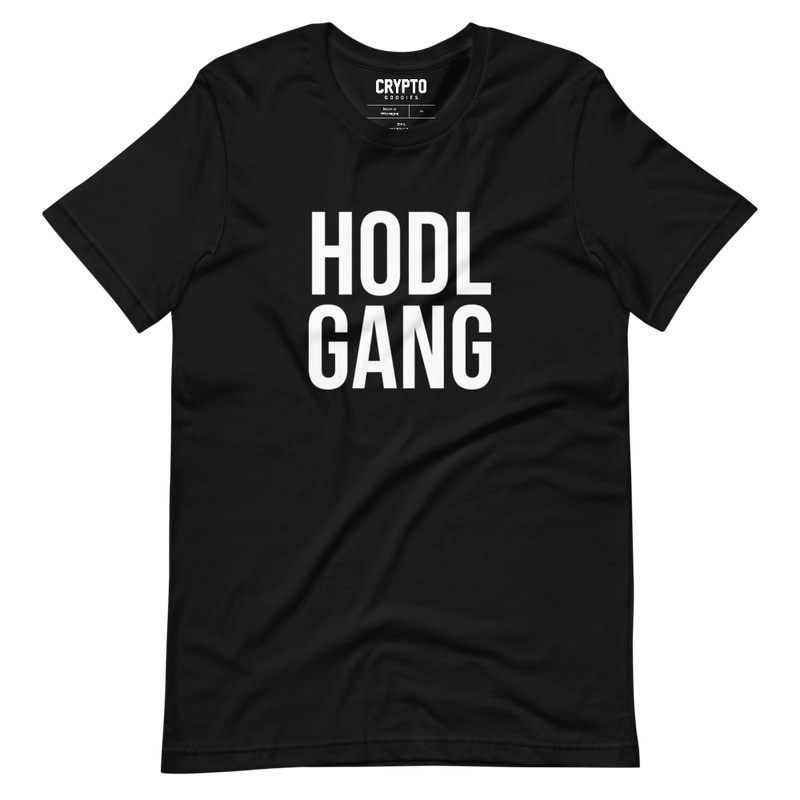unisex staple t shirt black front 622d06acacf73 - HODL GANG T-Shirt