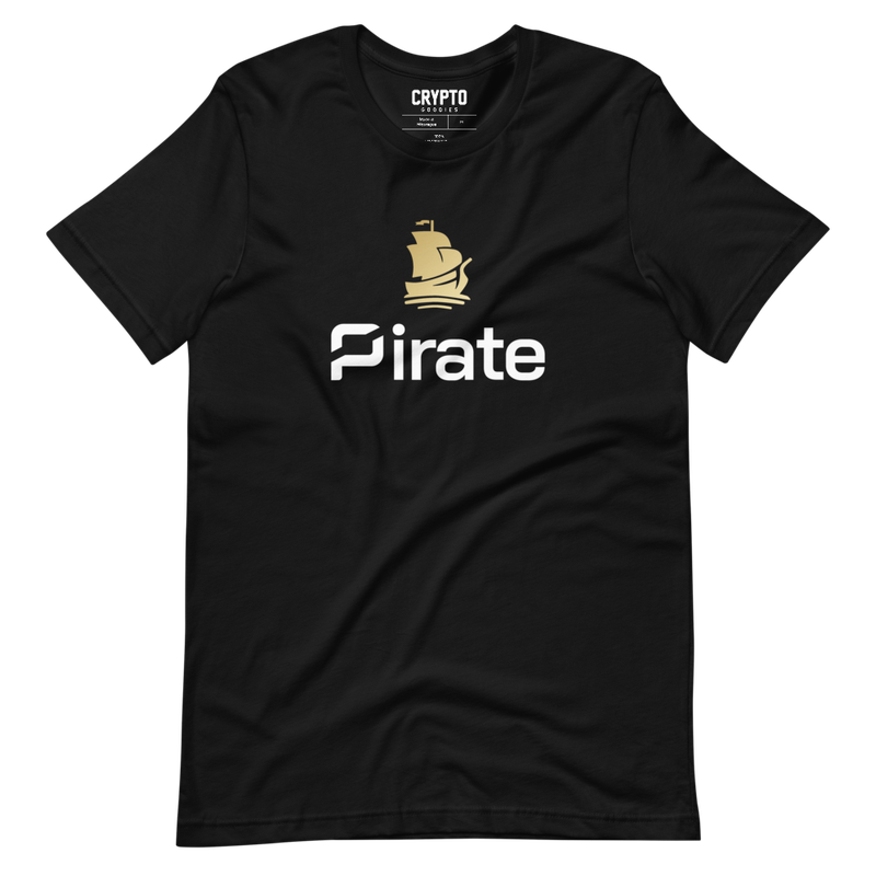 unisex staple t shirt black front 62324fe3c2f71 - Pirate Chain Logo T-shirt