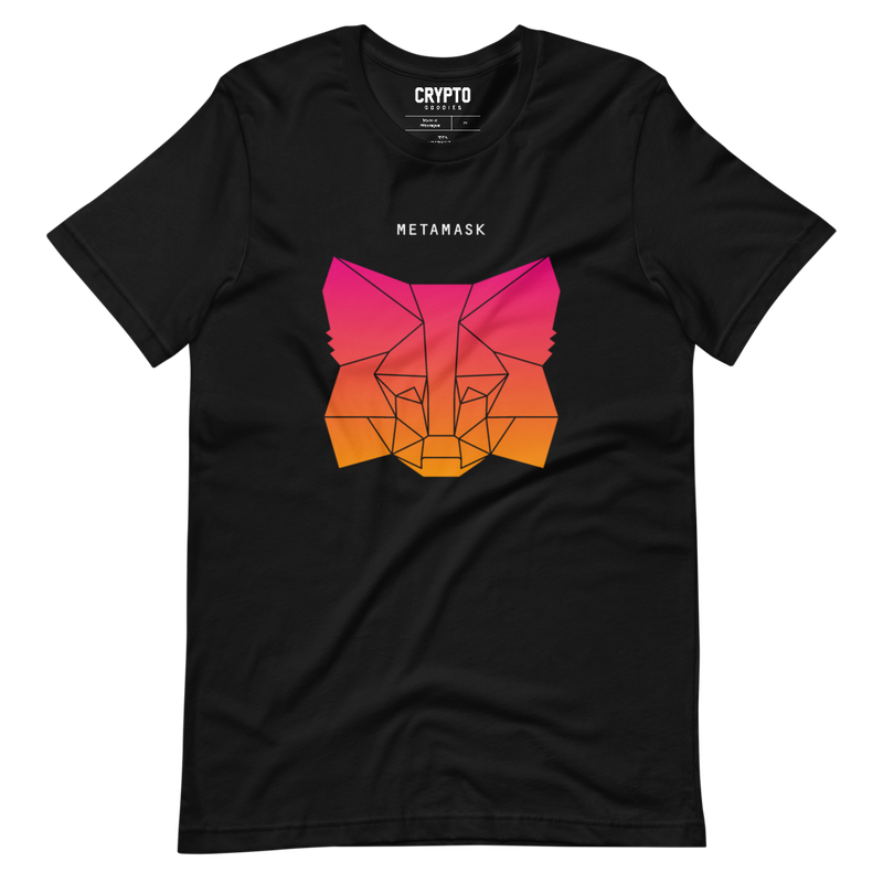 unisex staple t shirt black front 623273427347a - MetaMask Fox Gradient T-shirt