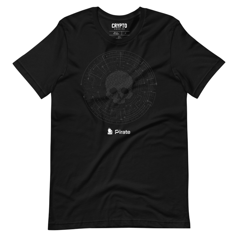 unisex staple t shirt black front 6238e8100baf8 - Pirate x Digital Skull Edition T-Shirt