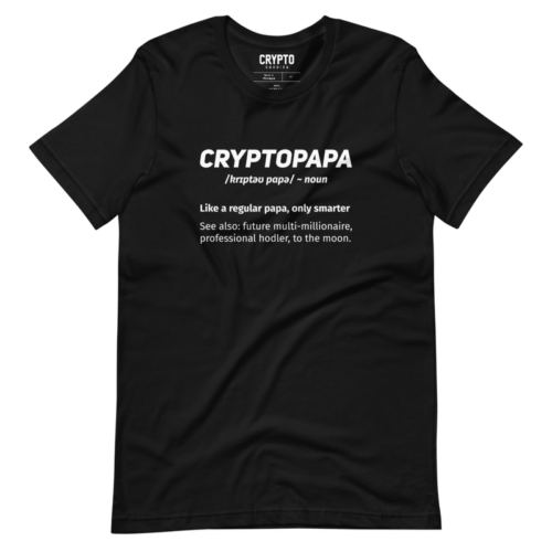 unisex staple t shirt black front 623a424af103c - CRYPTOPAPA T-Shirt