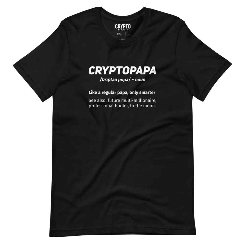 unisex staple t shirt black front 623a424af103c - CRYPTOPAPA T-Shirt