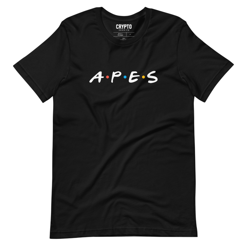 unisex staple t shirt black front 623d0a1bc4948 - APES x BAYC FRIENDS T-Shirt