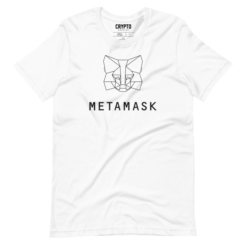 unisex staple t shirt white front 62325d9241868 - MetaMask Fox Black Outline T-shirt