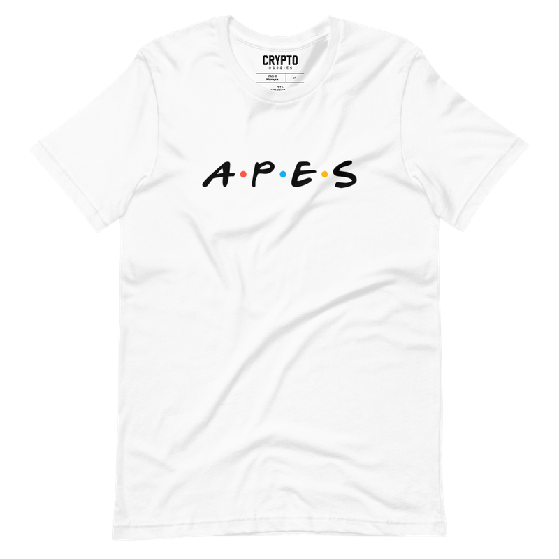 unisex staple t shirt white front 623d0b939703c - APES x BAYC FRIENDS T-Shirt