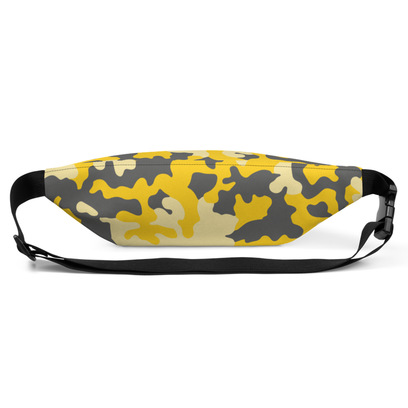 Wen Moon Yellow Camouflage Fanny Pack