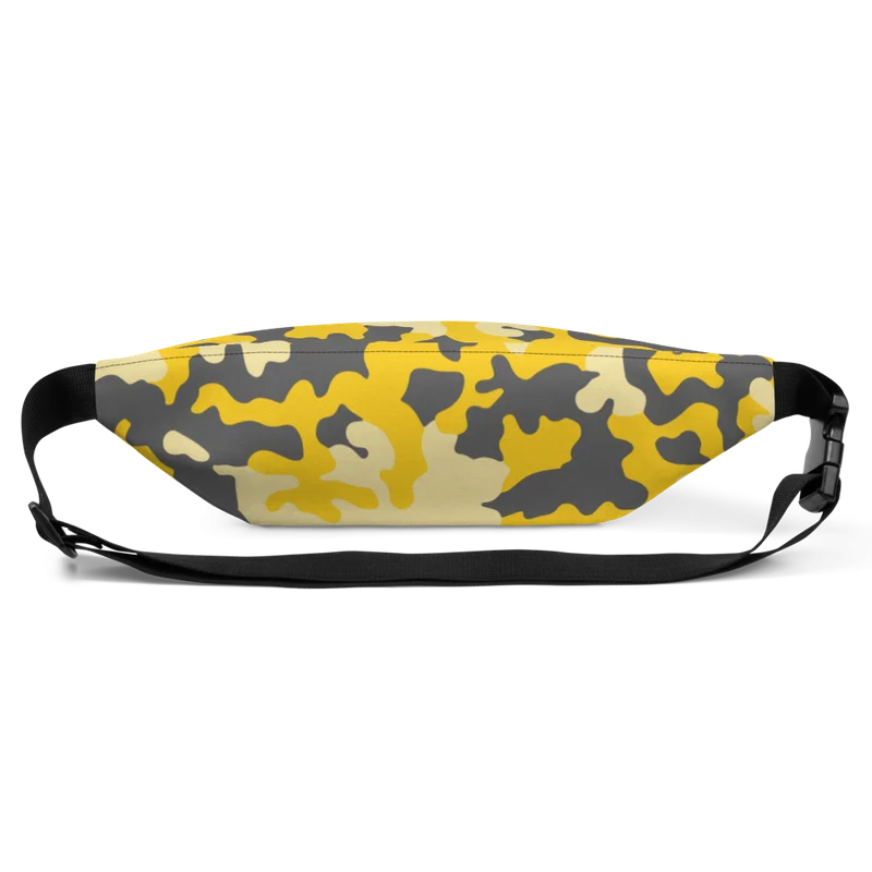 Wen Moon Yellow Camouflage Fanny Pack - Image 3