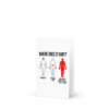 Where Does It Hurt Meme Greeting Card