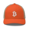 Bitcoin 3D Logo Trucker Cap