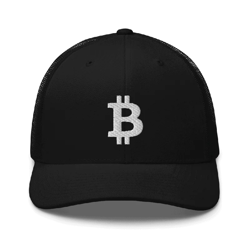 Bitcoin 3D Logo Trucker Cap - Image 4