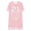 Bitcoin x Cryptology Pale Pink T-Shirt Dress