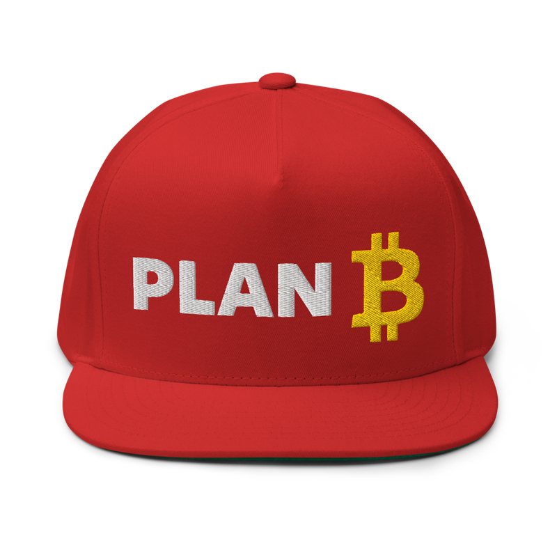 Bitcoin X Plan B Snapback Hat