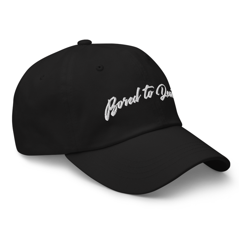 classic dad hat black right front 625dbc87186b9 - Bored to Death Baseball Hat