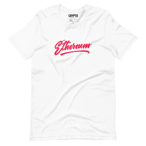 Ethereum Calligraphy Logo T-Shirt