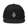 Ethereum Outline Logo Snapback Hat
