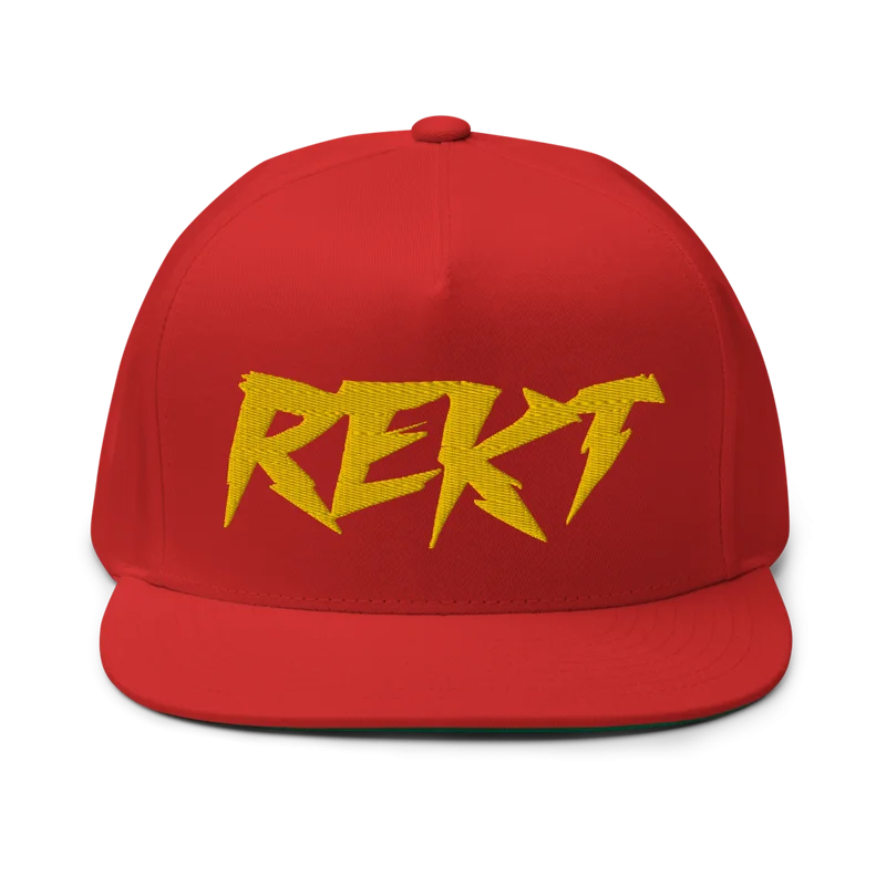REKT Snapback Hat - Image 3