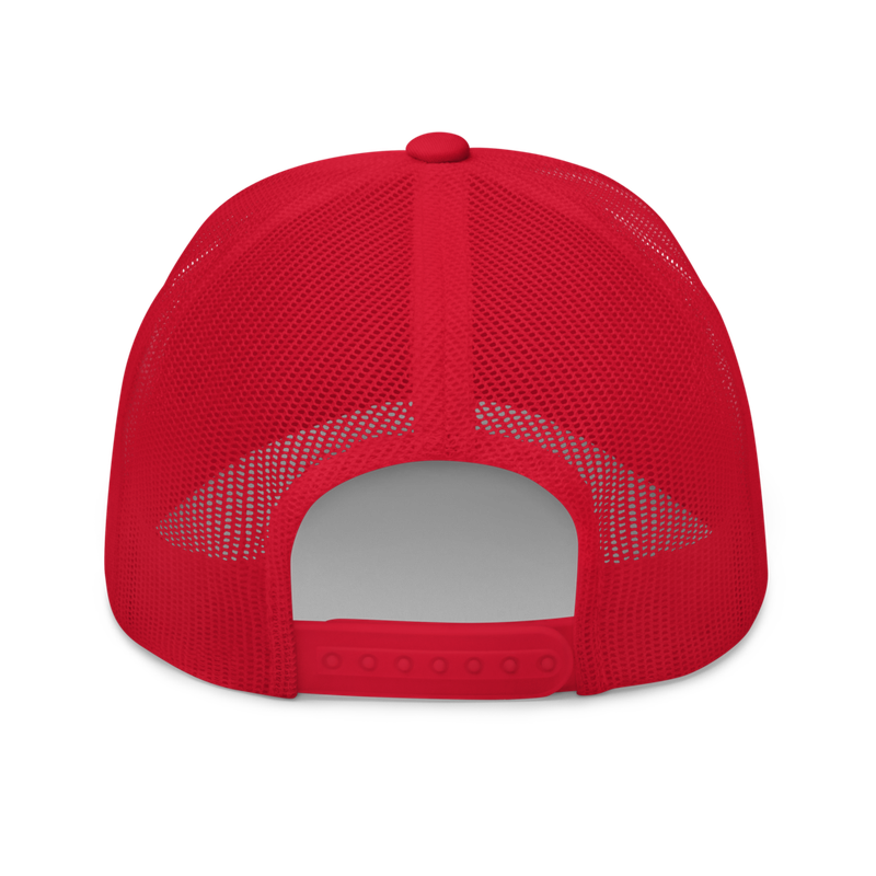 retro trucker hat red back 6250840dcbb6c - Bitcoin 3D Logo Trucker Cap