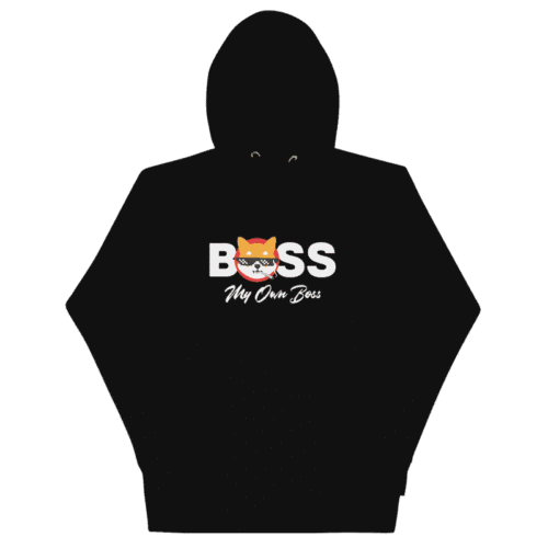 Shiba Inu My Own Boss Hoodie