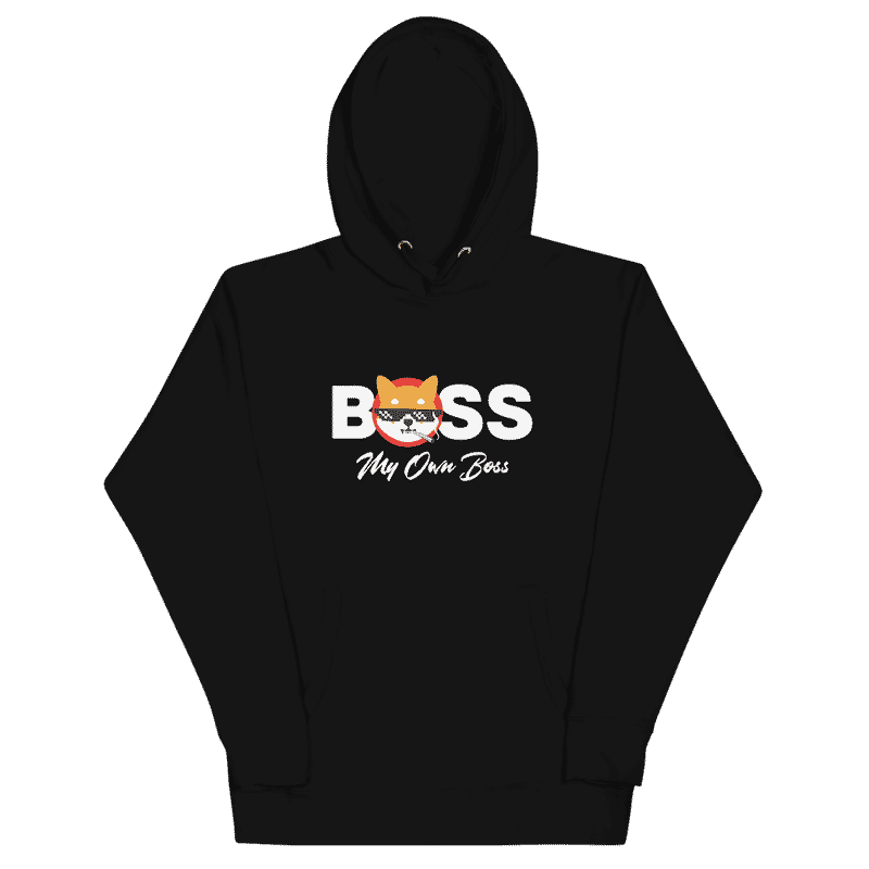 Shiba Inu My Own Boss Hoodie
