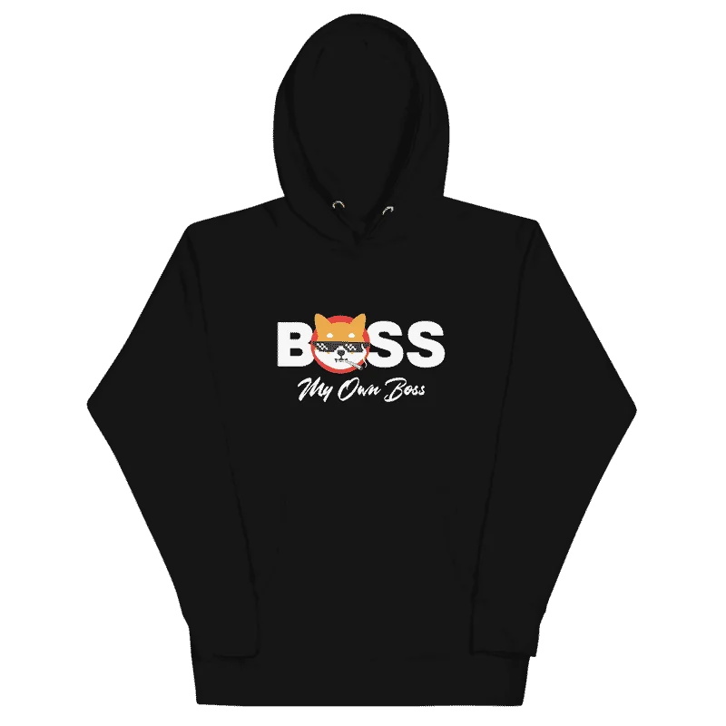 Shiba Inu My Own Boss Hoodie