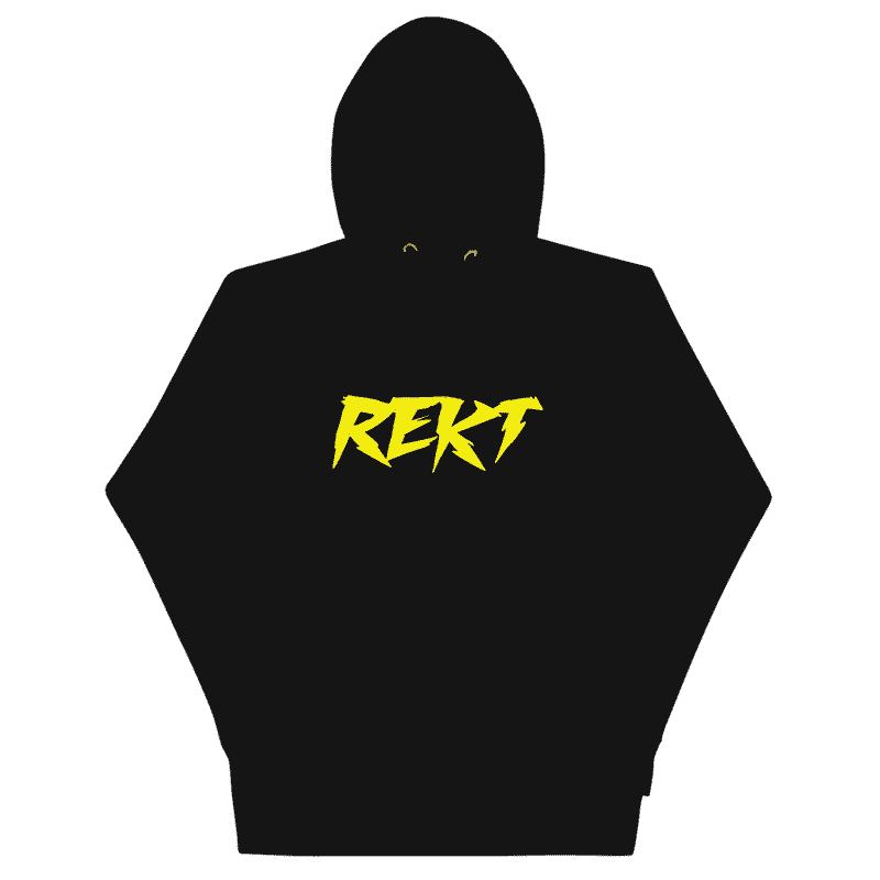 unisex premium hoodie black front 624848708d0c8 - REKT Hoodie
