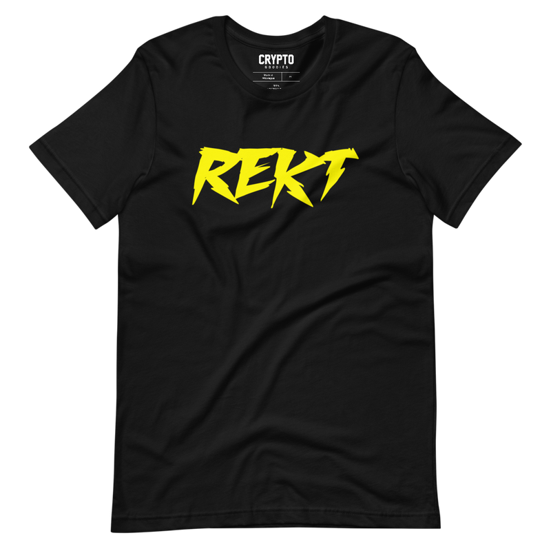 unisex staple t shirt black front 62484a72ed763 - REKT T-Shirt