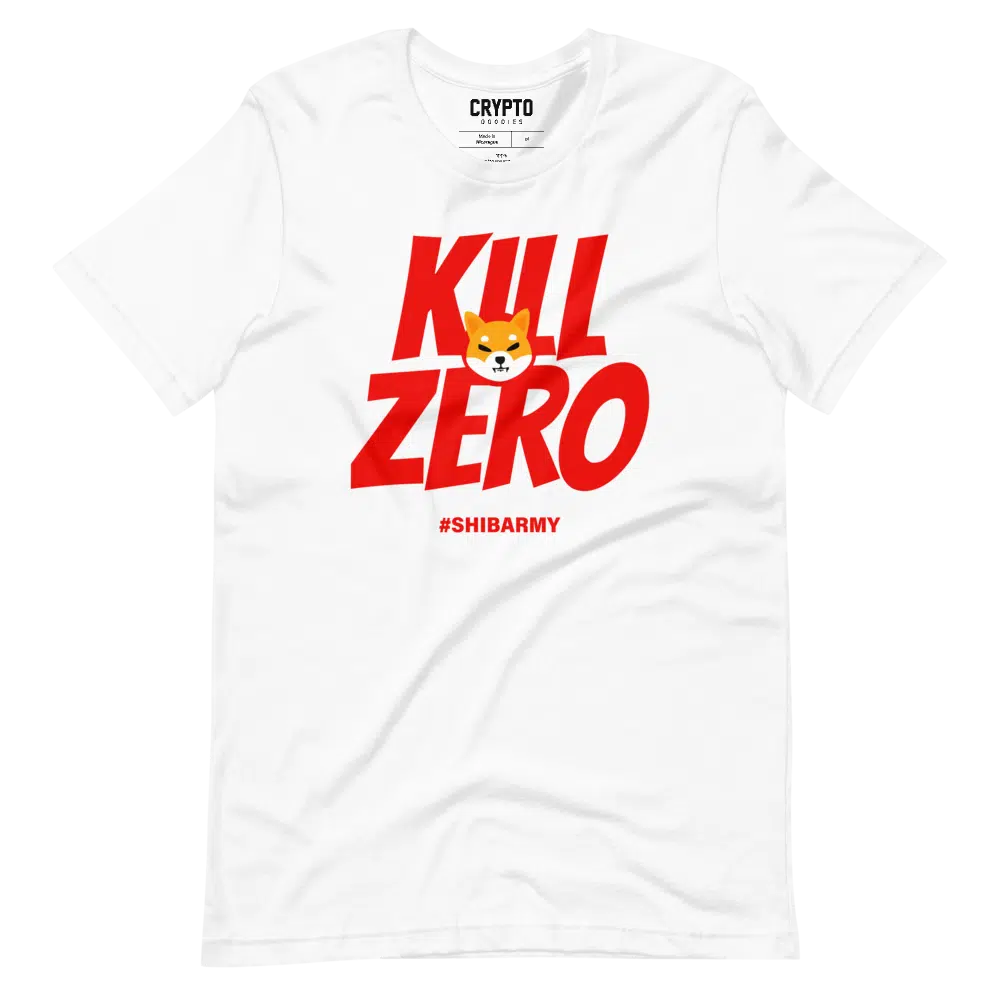 unisex staple t shirt white front 6249c8c15e972 - Shiba Inu: Kill Zero #SHIBARMY T-Shirt