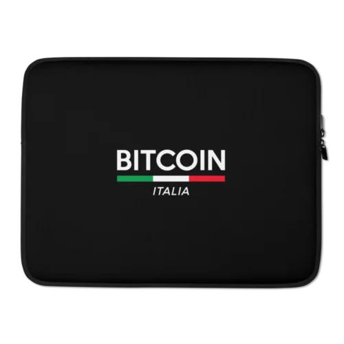 Bitcoin Italia Laptop Sleeve
