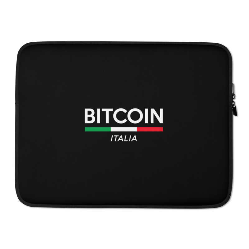 Bitcoin Italia Laptop Sleeve