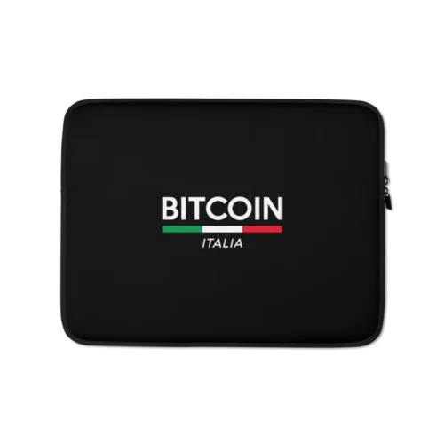 Bitcoin Italia Laptop Sleeve