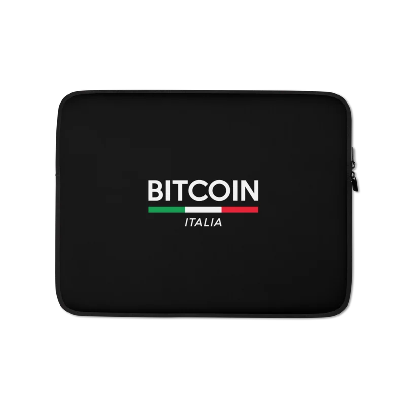 Bitcoin Italia Laptop Sleeve