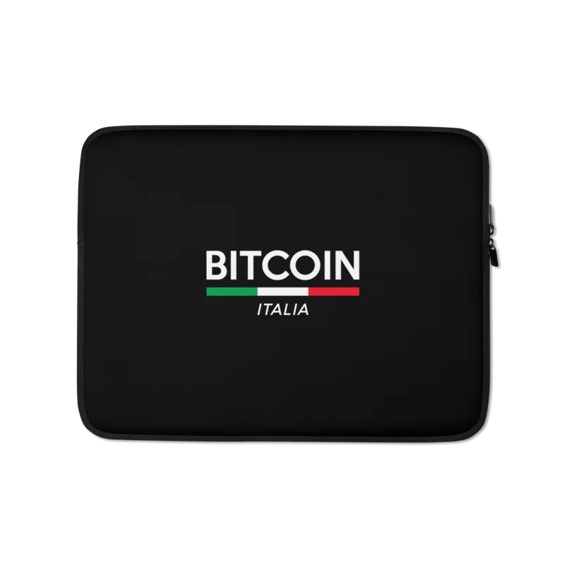 Bitcoin Italia Laptop Sleeve