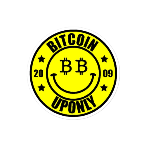 Bitcoin Up Only Sticker