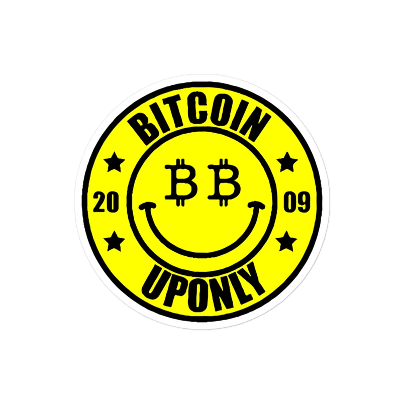 Bitcoin Up Only Sticker