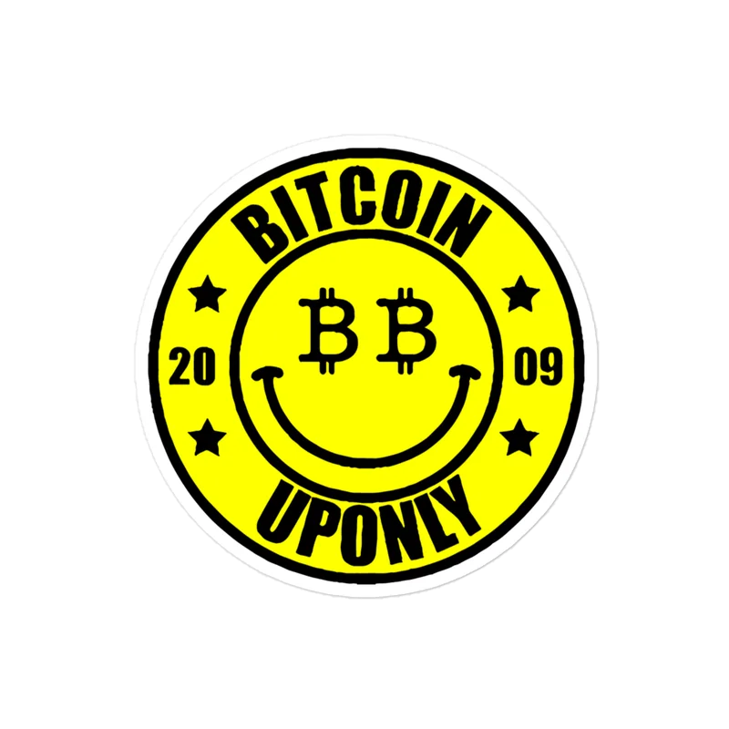 Bitcoin Up Only Sticker - Image 2