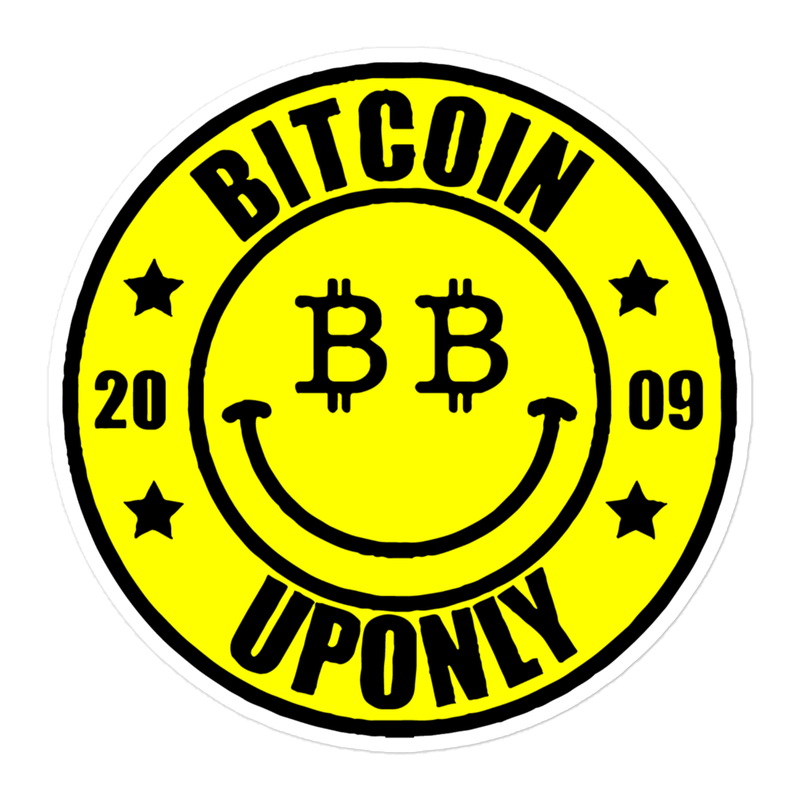 Bitcoin Up Only Sticker