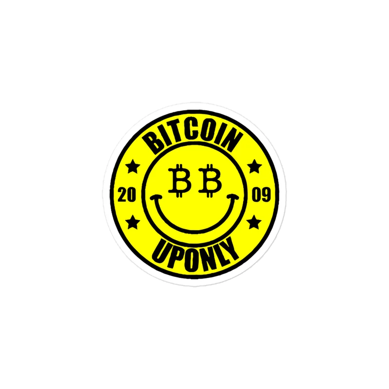 Bitcoin Up Only Sticker
