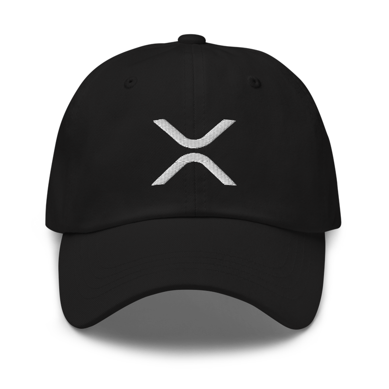 classic dad hat black front 62812af432b16 - XRP Baseball Cap