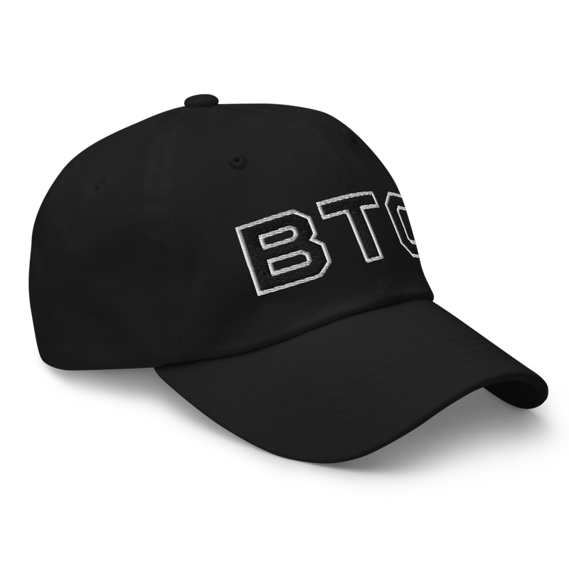 classic dad hat black right front 62812613c2ae6 - BTC x Bitcoin Baseball Cap